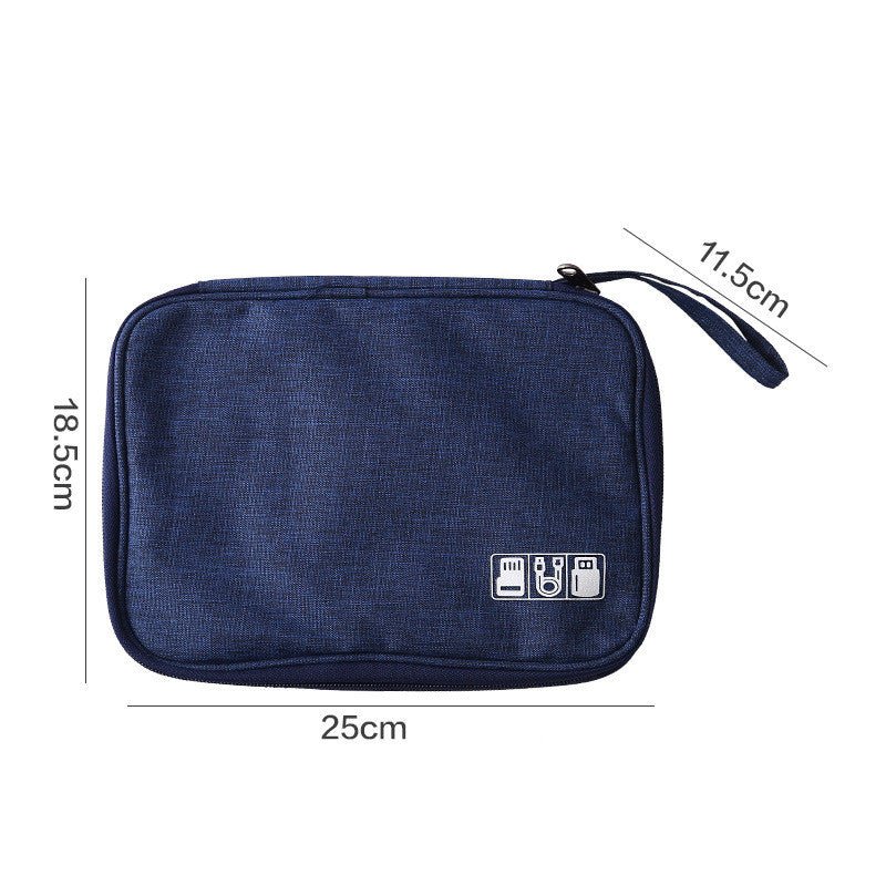 KAVIUR Essential Tech Organizer interior mesh pockets and compartments
